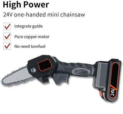 машина цепной пилы мини небольшой батареи 21V 6in Handheld филирует деревянный режа литий Prunner